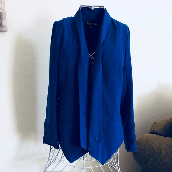 blue jacket forever 21